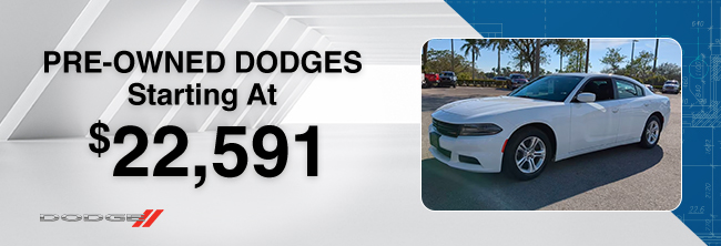 pre-owned Dodges starting at 22,591