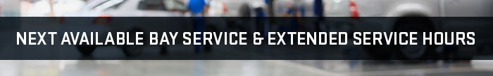Next Available Bay Service & Extended Service Hours