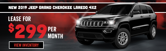 New 2019 Jeep Grand Cherokee Laredo 4X2