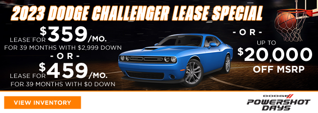 2023 Dodge Challenger Lease Special