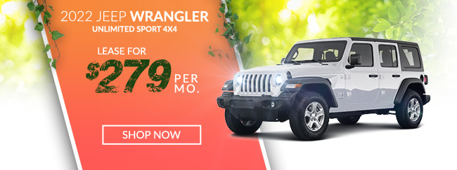 2022 Jeep Wrangler offer