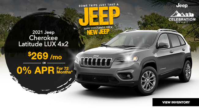 2021 Jeep Cherokee Latitude LUX 4x2