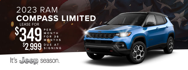 special offer on Jeep Compass Limited