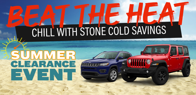 Beat The Heat During The Summer Clearance Event