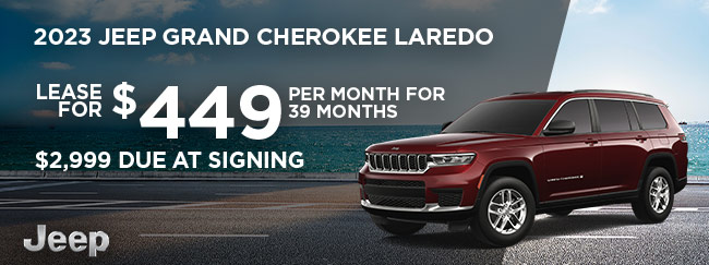 special offer on Jeep Grand Cherokee L