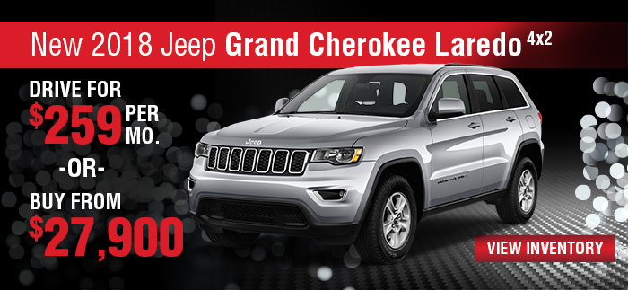 New 2018 Jeep Grand Cherokee Laredo