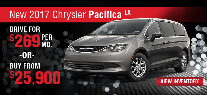 New 2017 Chrysler Pacifica