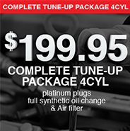complete tune up package 4cyl