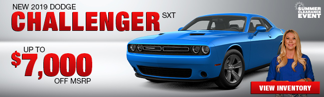 New 2019 Dodge Challenger SXT