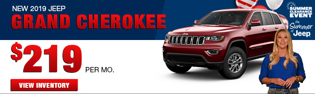 New 2019 Jeep Grand Cherokee