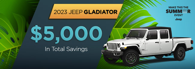 special offers on Jeep Wrangler and Cherokee