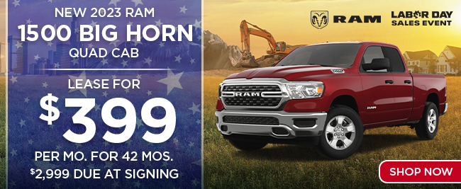 special offers on new RAM Trucks