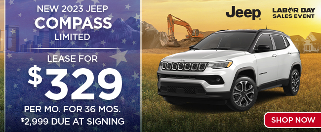 special offers on Jeep Compass Limited