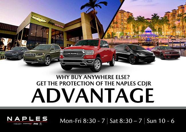 Why Buy Anywhere Else? Get The Protection Of The Naples Advantage!
