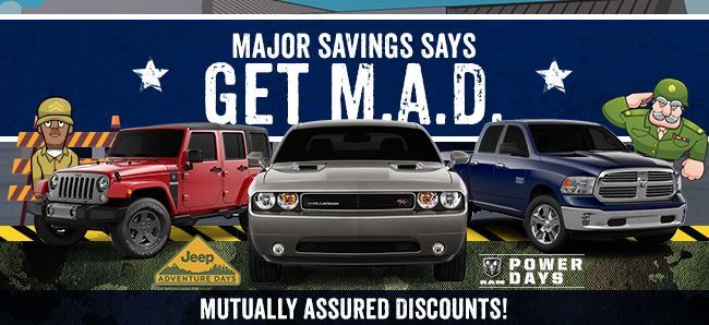 Major Savings Says Get M.A.D.