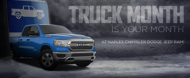 truck month is your month at Naples CDJR