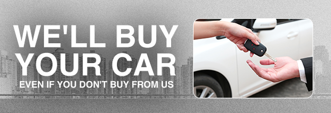 we'll buy your car even if you don't buy from us