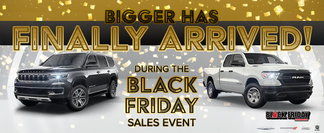 Were going bigger for the Black Friday Sales Event