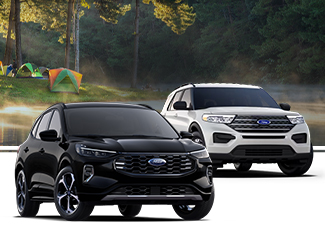 2023 Ford Explorer XLT and 2023 Ford Escape ST