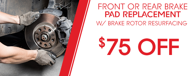 Front or Rear Brake Pad Replacement