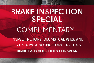 Brake Inspection Special