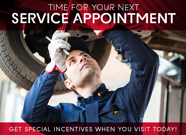 Time For Your Next Service Appointment