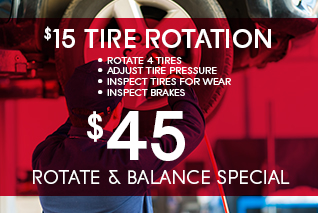 $15 Tire Rotation