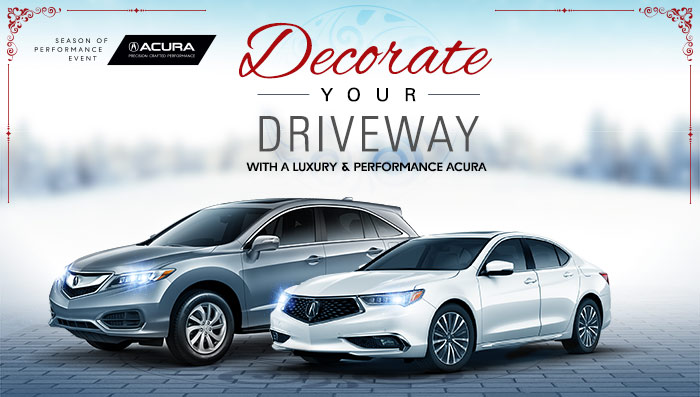 Decorate Your Driveway with a Luxury & Performance Acura