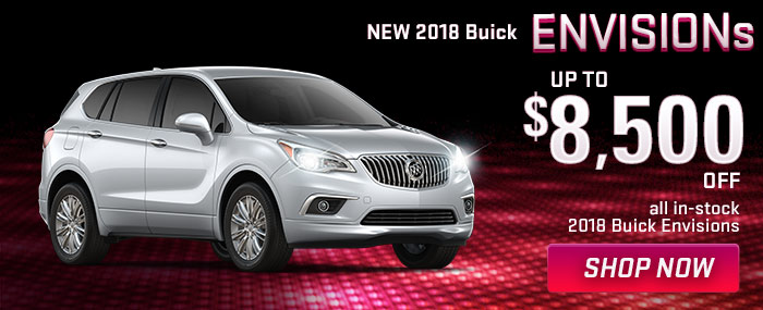 In-stock 2018 Buick Envisions