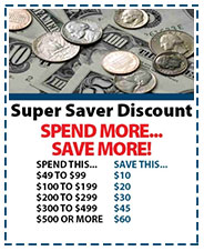 Super Saver Discount