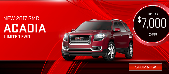 New 2017 GMC Acadia Limited FWD