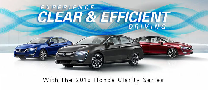 The 2018 Honda Clarity Series