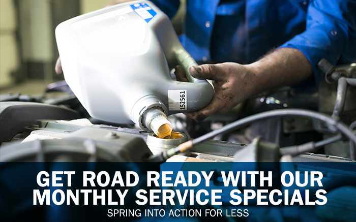 Get Road Ready With Our Monthly Service Specials