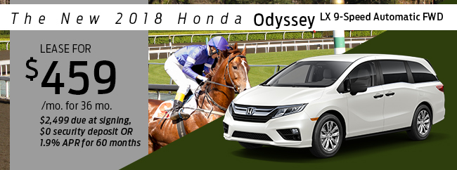 2018 Honda Odyssey LX 9-Speed Automatic FWD