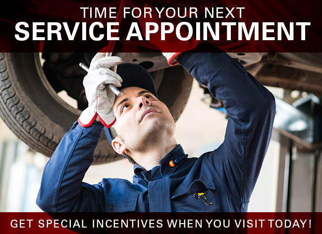 Time For Your Next Service Appointment