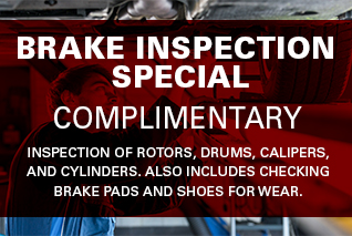 Brake Inspection Special