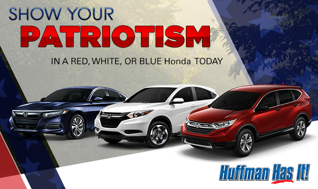 Show Your Patriotism At Neil Huffman Honda of Frankfort