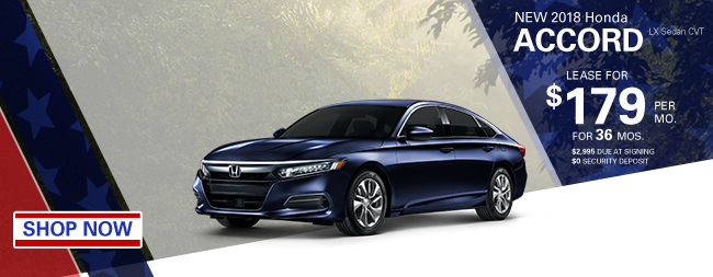 2018 Honda Accord LX Sedan CVT