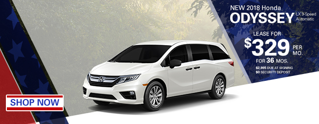 2018 Honda Odyssey LX FWD