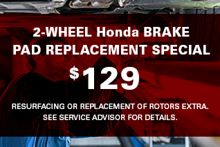 Wheel Brake Pad Replacement Special