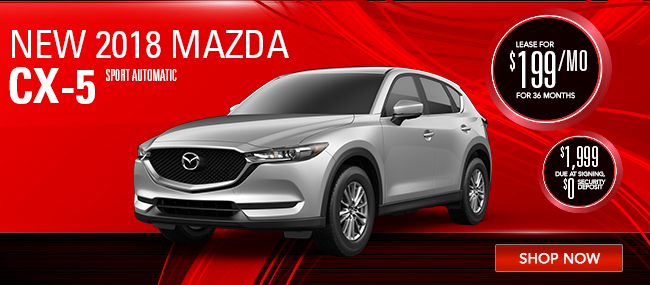 New 2018 Mazda CX-5 Sport Automatic