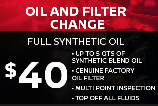 Oil and Filter Change