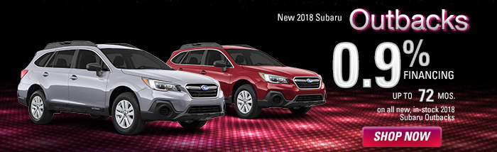 In-stock 2018 Subaru Outbacks