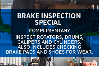 Brake inspection Special 