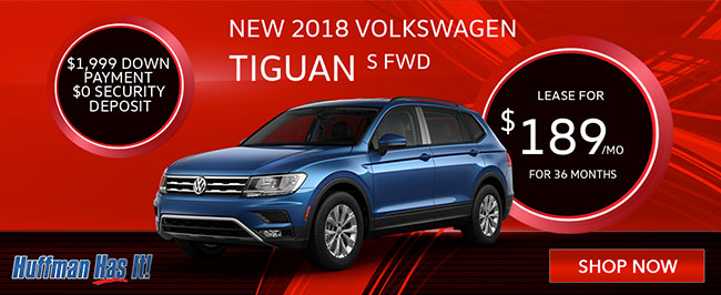New 2018 Volkswagen Tiguan S FWD