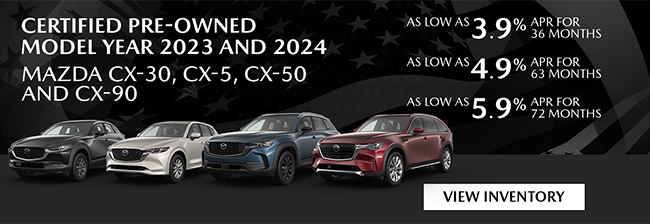 Certified Pre-Owned Model Year 2023 and 2024