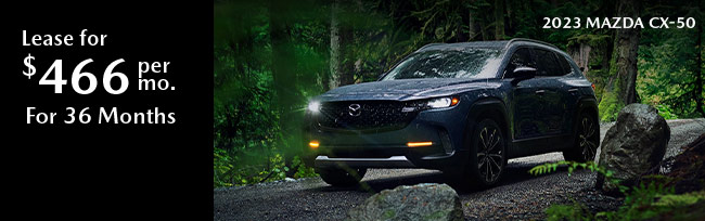 Promotional offer from Naples Mazda on CX-50