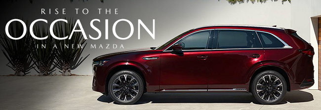 rise to the occasion in a new Mazda