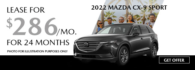 Promotional offer from Naples Mazda in Naples Florida