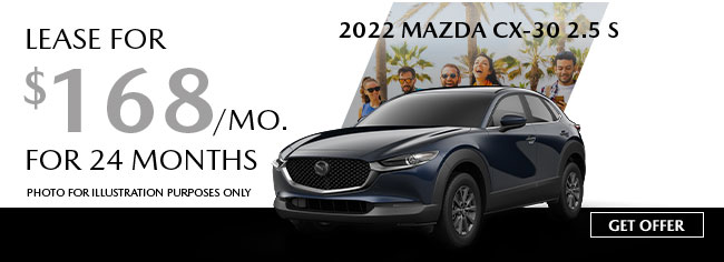 Promotional offer from Naples Mazda in Naples Florida